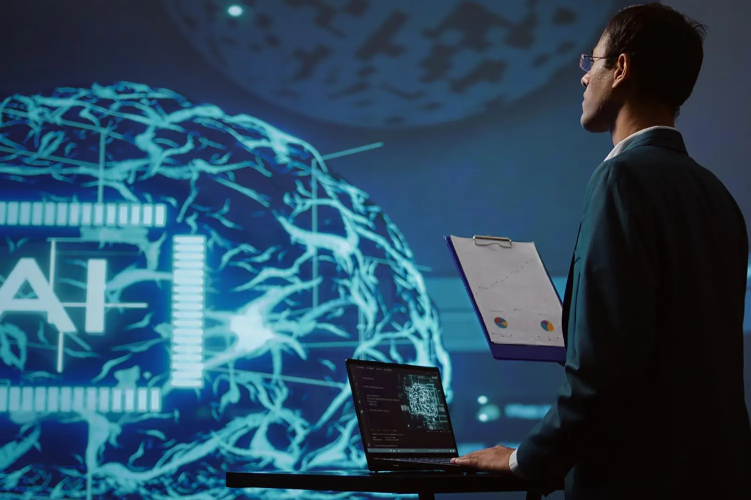 ไอคอนบริการ AI และ Machine Learning ของ Intelligent Data Analytic