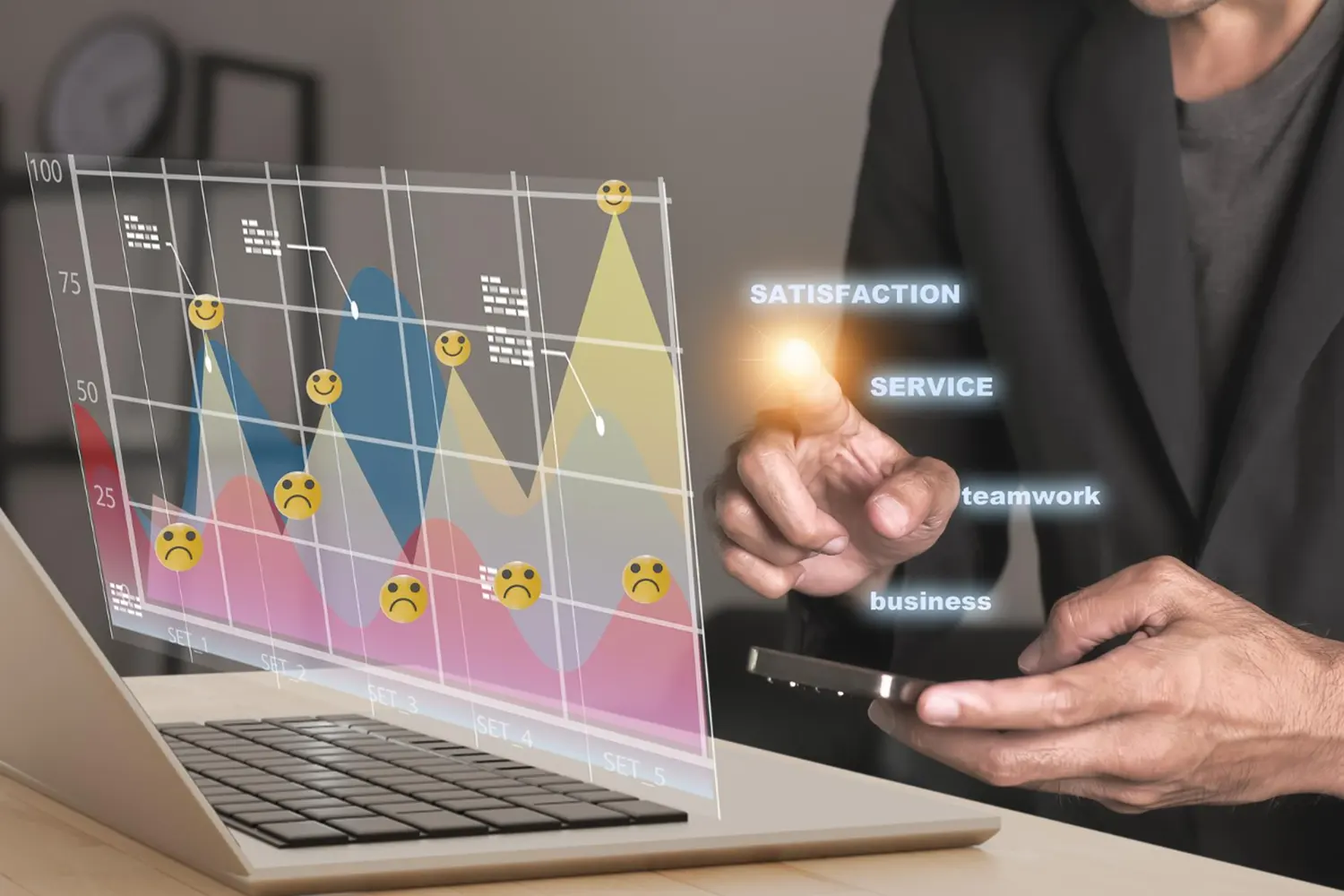 ไอคอนบริการ Data Analytics ของ Intelligent Data Analytic
